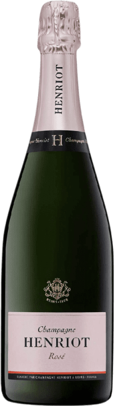 75,95 € 送料無料 | ロゼのスパークリングワイン Henriot Brut — ブリュット Rosé — ロゼ A.O.C. Champagne
