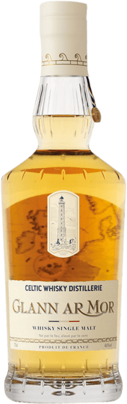 Envoi gratuit | Single Malt Whisky Celtic Glann Ar Mor France 70 cl