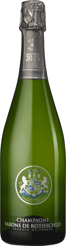 119,95 € Бесплатная доставка | Белое игристое вино Barons de Rothschild Millésimé A.O.C. Champagne