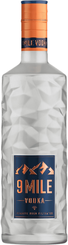 Envoi gratuit | Vodka 9 Mile LED Luminoso — Lumière LED Allemagne 70 cl