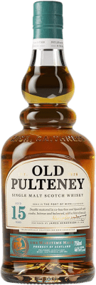 ウイスキーシングルモルト Old Pulteney 15 年 70 cl