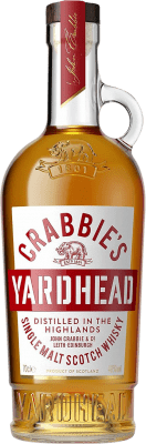 Whisky Single Malt Crabbie Yardhead Ecosse 70 cl