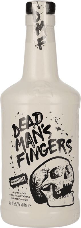 Envoi gratuit | Rhum Dead Man's Fingers Coconut Rum Royaume-Uni 70 cl