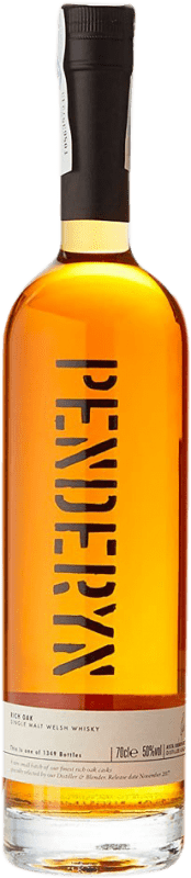 Free Shipping | Whisky Single Malt Penderyn Rich Oak Wales United Kingdom 70 cl