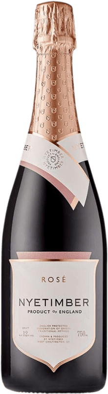 51,95 € | Espumante rosé Nyetimber Rosé Reino Unido Pinot Preto, Chardonnay, Pinot Meunier 75 cl