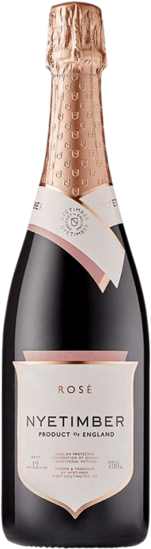 Kostenloser Versand | Rosé Sekt Nyetimber Rosé Großbritannien Pinot Noir — Spätburgunder, Chardonnay, Pinot Meunier — Schwarzriesling 75 cl