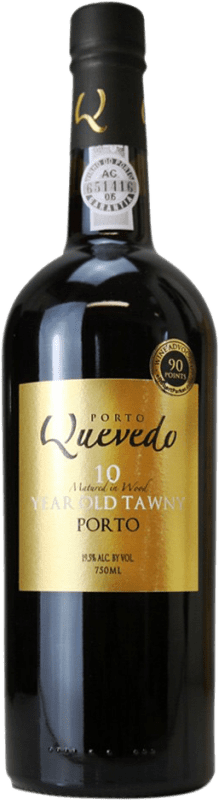 Free Shipping | Fortified wine Quevedo Old Tawny I.G. Porto Porto Portugal Touriga Franca, Touriga Nacional, Tinta Barroca 10 Years 75 cl