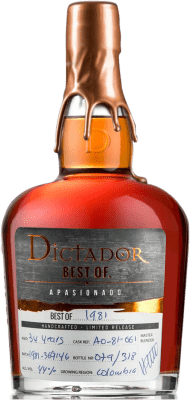 Rum Dictador Best of 1981 Apasionado