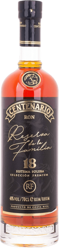 67,95 € | 朗姆酒 Centenario 哥斯达黎加 18 岁 70 cl