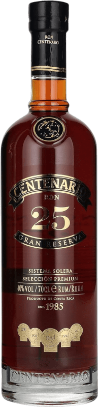 86,95 € | 朗姆酒 Centenario 大储备 哥斯达黎加 25 岁 70 cl