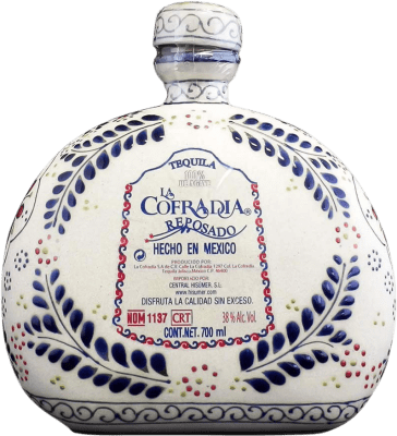 龙舌兰 La Cofradía Talavera Cerámica Reposado 70 cl