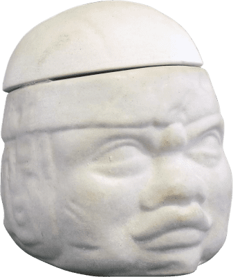 97,95 € | Tequila La Cofradía Olmeca Ceramic Porcelain — Porcelana Cerámica XA Extra Añejo México Botella Medium 50 cl