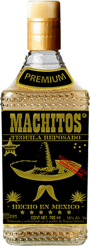 Envío gratis | Tequila La Cofradía Machitos Reposado México 70 cl