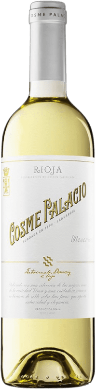 Envio grátis | Vinho Branco Cosme Palacio Reserva D.O.Ca. Rioja La Rioja Espanha Viura 75 cl