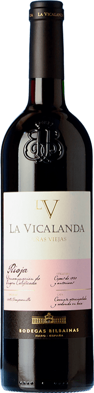 19,95 € | Красное вино Bodegas Bilbaínas La Vicalanda Viñas Viejas D.O.Ca. Rioja Ла-Риоха Испания Tempranillo 75 cl