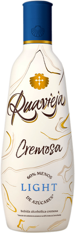 13,95 € | Liqueur Cream Rua Vieja Cremosa Light Ruavieja Spain 70 cl
