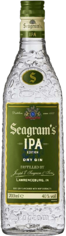 Бесплатная доставка | Джин Seagram's IPA Dry Gin Соединенные Штаты 70 cl