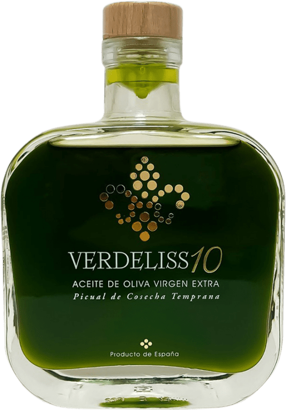 Envío gratis | Aceite de Oliva Verdeliss 10 Virgen Extra Gold España Picual Botella Medium 50 cl