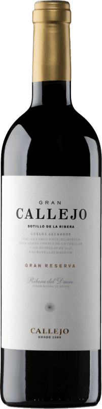 135,95 € | 红酒 Félix Callejo Gran Callejo D.O. Ribera del Duero 卡斯蒂利亚莱昂 西班牙 Tempranillo 瓶子 Magnum 1,5 L