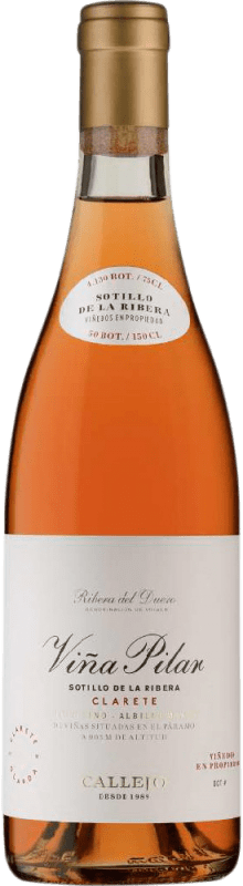 31,95 € Envío gratis | Vino rosado Félix Callejo Viña Pilar Rosado D.O. Ribera del Duero