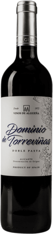 3,95 € Бесплатная доставка | Красное вино La Algueña Dominio de Torreviñas Doble Pasta D.O. Alicante
