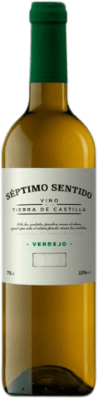 Free Shipping | White wine Vintae Séptimo Sentido I.G.P. Vino de la Tierra de Castilla Castilla la Mancha Spain Verdejo 75 cl