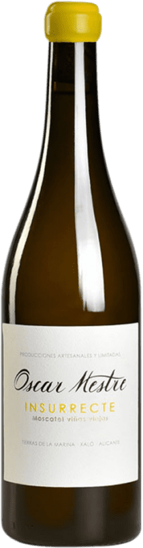 Envio grátis | Vinho branco Riko Xaló Oscar Mestre Insurrecte D.O. Alicante Comunidade Valenciana Espanha Mascate de Alexandria 75 cl