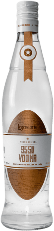 Envío gratis | Vodka Legendario 9550 Cuba 70 cl