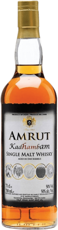 145,95 € | 威士忌单一麦芽威士忌 Amrut Indian Kadhambam 印度 70 cl
