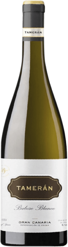 Envoi gratuit | Vin blanc Tamerán Baboso Blanco D.O. Gran Canaria Iles Canaries Espagne 75 cl