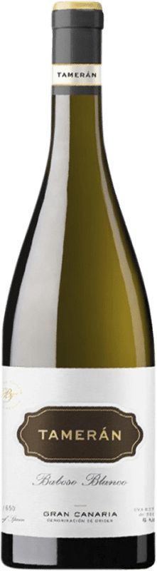 Envoi gratuit | Vin Blanc Tamerán Baboso D.O. Gran Canaria Iles Canaries Espagne 75 cl