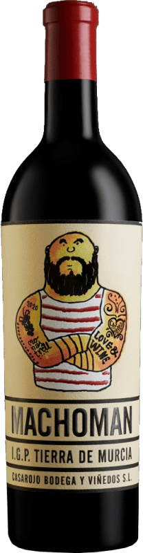 111,95 € | Красное вино Casa Rojo Macho Man D.O. Jumilla Регион Мурсия Испания Monastrell — Монастрель Бутылка Иеробоам Двойной Магнум 3 L