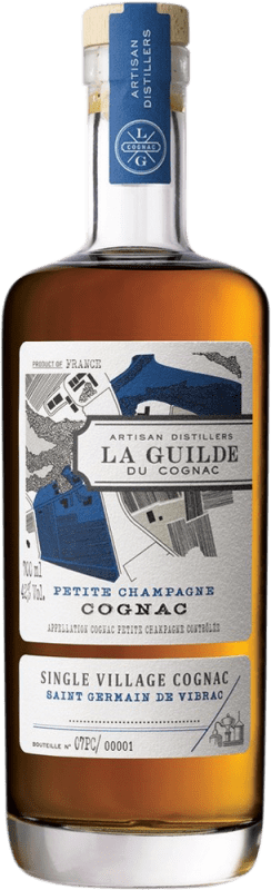 Envio grátis | Cognac Conhaque La Guilde Saint Germain de Vibrac A.O.C. Cognac França 70 cl