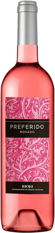 5,95 € | Rosé wine Viña Herminia Preferido Rosado D.O.Ca. Rioja The Rioja Spain Tempranillo, Grenache Bottle 75 cl