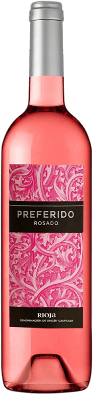 6,95 € Envío gratis | Vino rosado Viña Herminia Preferido Rosado D.O.Ca. Rioja