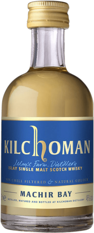 23,95 € Envoi gratuit | Whisky Single Malt Kilchoman Machir Bay Mini-Bouteille 5 cl