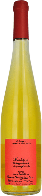 Kostenloser Versand | Rotwein Domaine Ostertag Fronholz VT Vendange Tardive — Spätlese A.O.C. Alsace Elsass Frankreich Gewürztraminer 75 cl