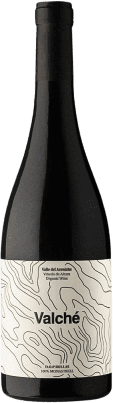 Envoi gratuit | Vin rouge Monastrell Valche D.O. Bullas Région de Murcie Espagne Monastrell 75 cl