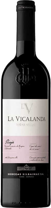 19,95 € | Красное вино Bodegas Bilbaínas La Vicalanda Viñas Viejas D.O.Ca. Rioja Ла-Риоха Испания 75 cl