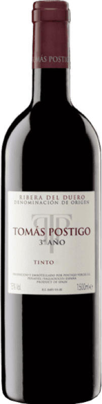 71,95 € | Vino tinto Tomás Postigo 3er Año D.O. Ribera del Duero Castilla y León España Botella Magnum 1,5 L