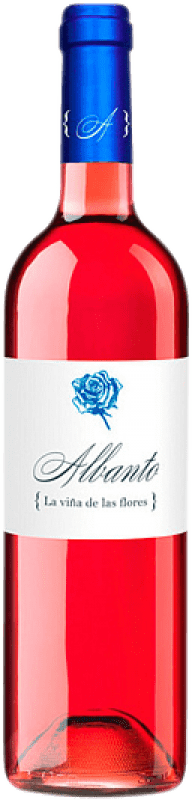 免费送货 | 玫瑰酒 Bodegas Albanto La Viña de las Flores Madreado Rosado D.O. Tierra de León 卡斯蒂利亚莱昂 西班牙 Prieto Picudo 75 cl