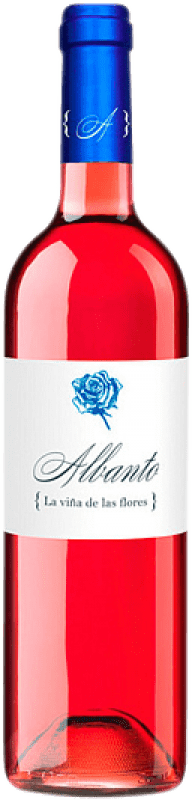 Бесплатная доставка | Розовое вино Bodegas Albanto La Viña de las Flores Madreado Rosado D.O. León Кастилия-Леон Испания Prieto Picudo 75 cl