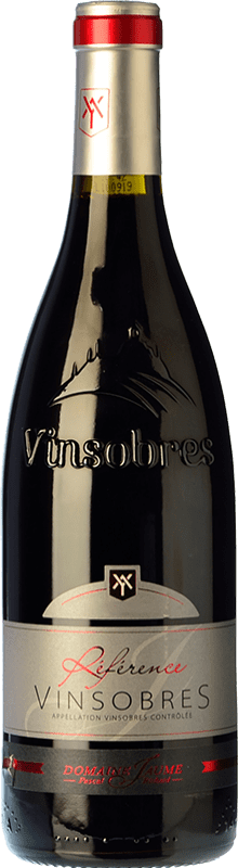 Free Shipping | Red wine Jaume Référence Rouge A.O.C. Vinsobres Rhône France Syrah, Grenache, Monastrell 75 cl