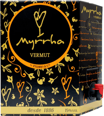 Vermouth Padró Myrrha Rojo Bag in Box 15 L