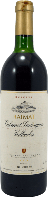 64,95 € Free Shipping | Red wine Raimat Vallcorba Collector's Specimen Reserve D.O. Costers del Segre