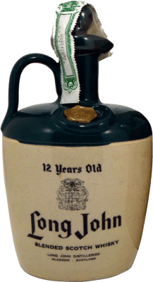 Whiskey Blended Long John Caneco Old Bottling Sammlerexemplar aus den 1970er Jahren 12 Jahre 75 cl