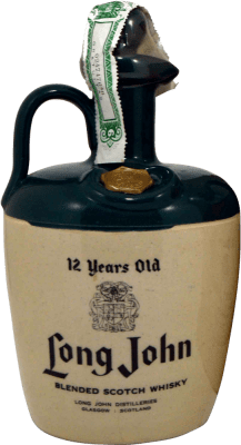 Whisky Blended Long John Caneco Old Bottling 1970's 12 Años 70 cl Ejemplar Coleccionista No Apto para Consumo