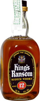 威士忌混合 William Whiteley King's Ransom Old Bottling 珍藏版 1970 年代 12 岁 75 cl