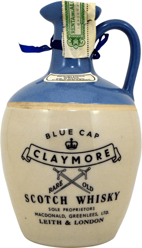 824,95 € | Blended Whisky Macdonald Greenlees Claymore Blue Cap Old Bottling Spécimen de Collection Royaume-Uni 75 cl