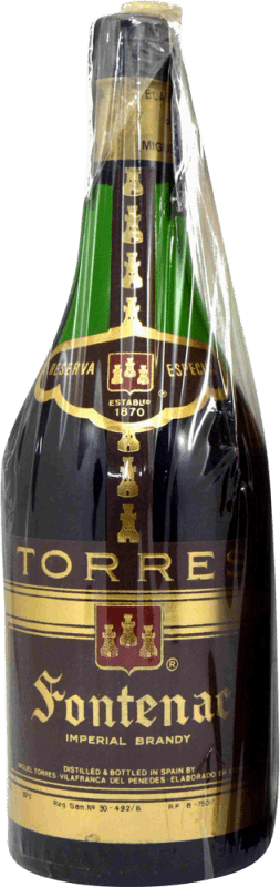 102,95 € Envio grátis | Brandy Conhaque Torres Fontenac Old Bottling Espécime de Colecionador década de 1970